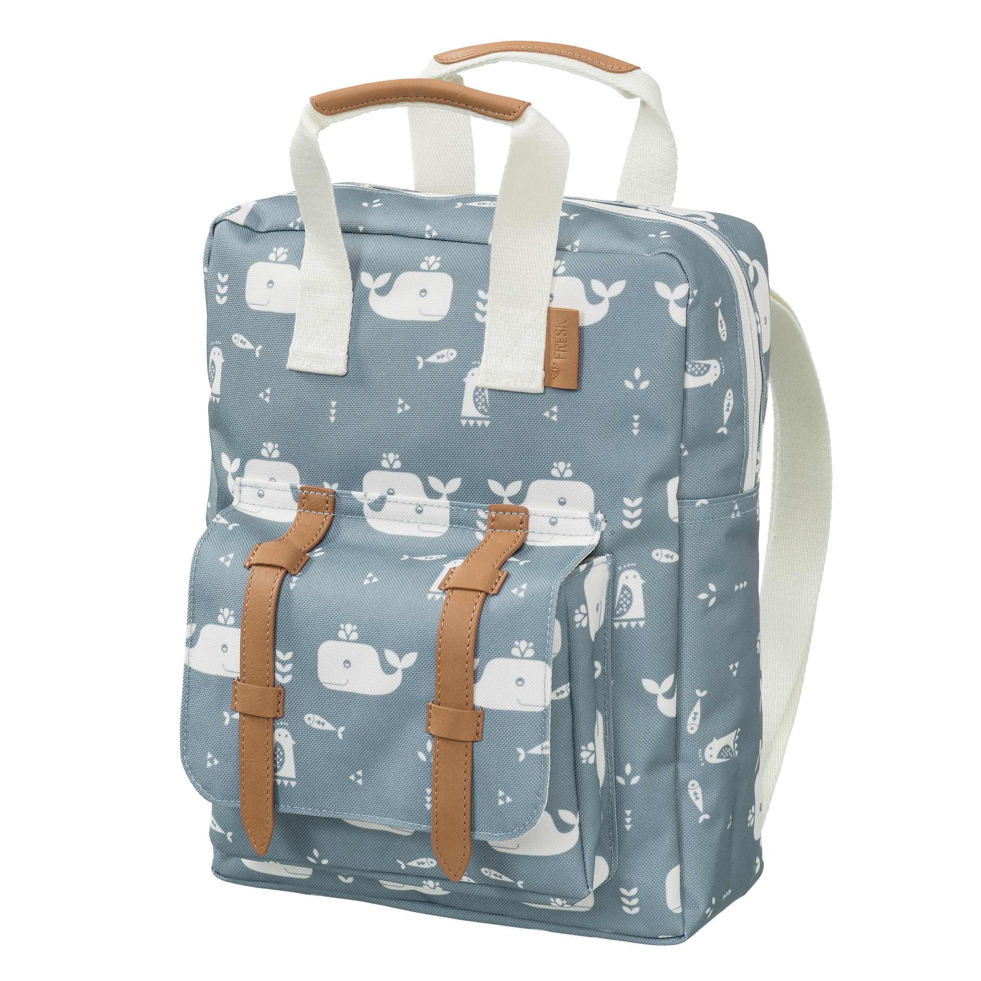 Rucksack Wale "Whale Blue Fog" I Fresk