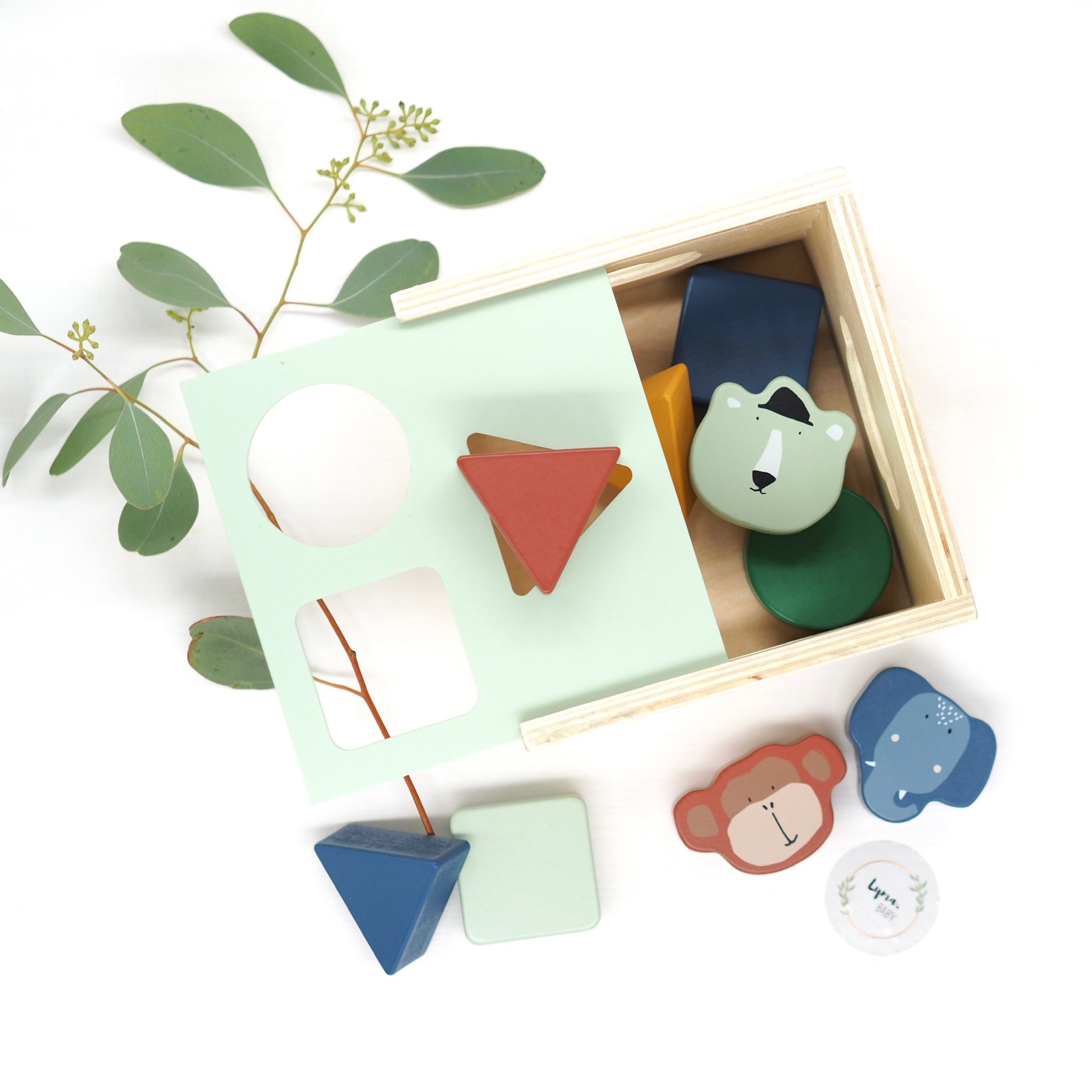 Holz Sortierbox "Animals" I Trixie