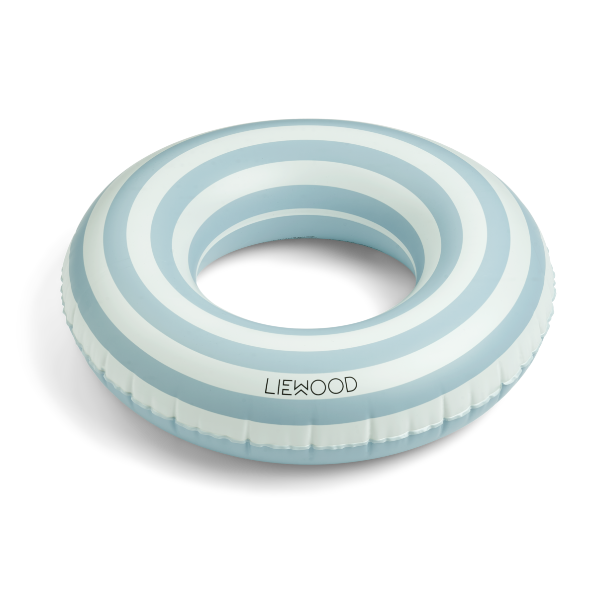 Schwimmring "Baloo - Stripe Sea Blue/Creme de la creme" I Koeka