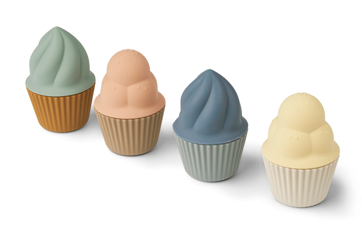 Cupcakes Spielset aus Silikon "Kate - Multi Mix" I Liewood